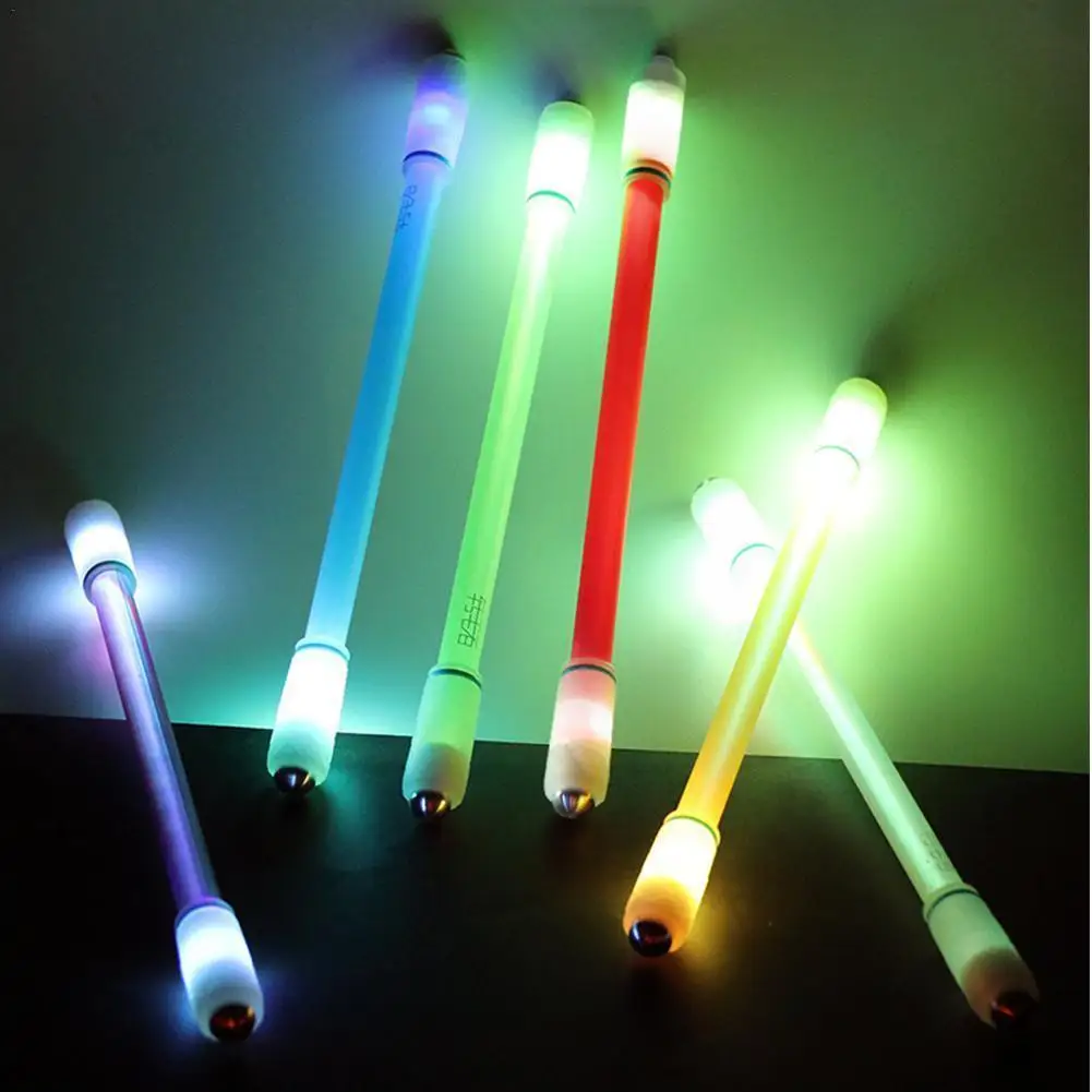 Glow Rotating Ballpoint Pens Turn Gaming Pen For Kids Light Colorful Bright Led Flash Gift Toy F2a1
Glow Rotating Ballpoint Pens Turn Gaming Pen For Kids Light Colorful Bright Led Flash Gift Toy F2a1