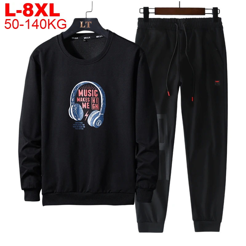 Men's Tracksuit Sports Sets 2 Pieces Sweatsuit Sport Suit For Man Large Size Men Clothes Printed Hoodies Pants Track Suits Male
Men's Tracksuit Sports Sets 2 Pieces Sweatsuit Sport Suit For Man Large Size Men Clothes Printed Hoodies Pants Track Suits Male
