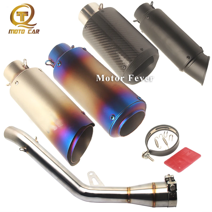 51MM Motorcycle Exhaust Middle Pipe Slip On Connection Link Pipe For Kawasaki Z900 Ninja 900 2017 2018 Full Exhaust System 
51MM Motorcycle Exhaust Middle Pipe Slip On Connection Link Pipe For Kawasaki Z900 Ninja 900 2017 2018 Full Exhaust System