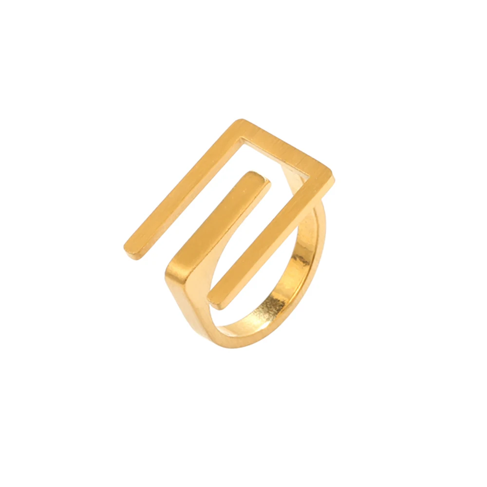 HANGZHI 2020 New Texture Fashion Geometric Square Irregular Hollow Line Adjustable Open Rings for Women Girls Party Jewelry Gift 
HANGZHI 2020 New Texture Fashion Geometric Square Irregular Hollow Line Adjustable Open Rings for Women Girls Party Jewelry Gift