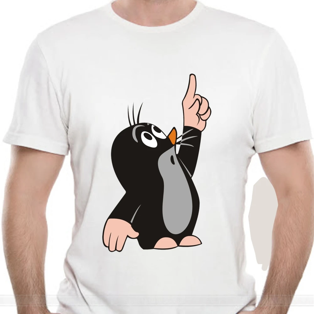Men's T-Shirts Mole Pointing Funny Short Sleeve Krtek Little Maulwurf Cute Cartoon T Shirts Crew Neck Printed
Men's T-Shirts Mole Pointing Funny Short Sleeve Krtek Little Maulwurf Cute Cartoon T Shirts Crew Neck Printed