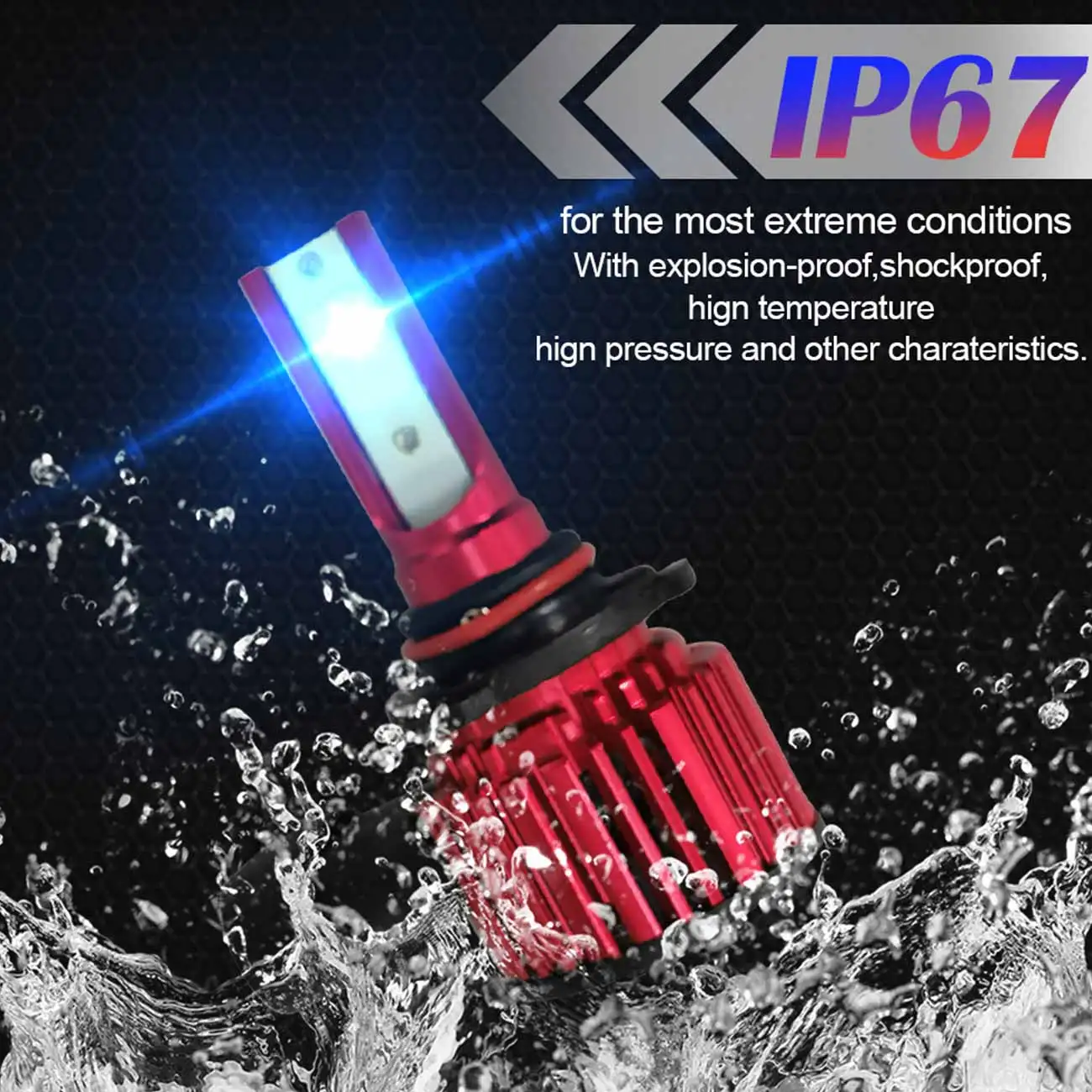 3-Side 9005/9006 Combo LED Headlight with High Low Beam Bulb 8000K Car Headlamp for F7 Auto Accessories
3-Side 9005/9006 Combo LED Headlight with High Low Beam Bulb 8000K Car Headlamp for F7 Auto Accessories