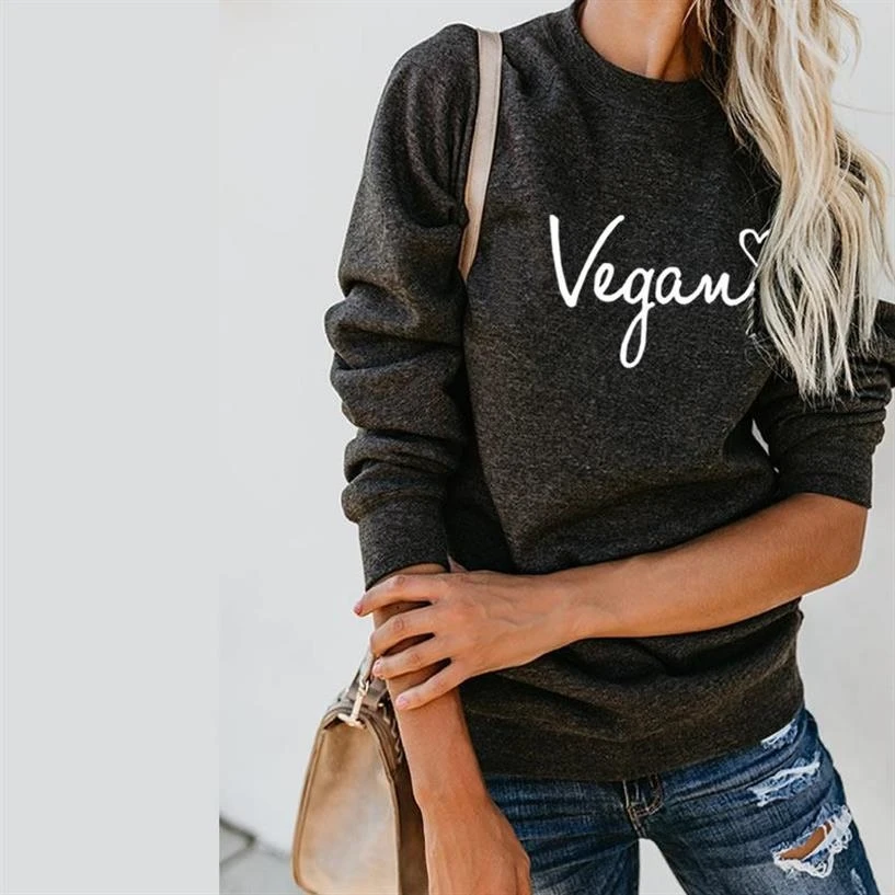 VEGAN Letters Print Hoodies For Women Crew Neck Tops Kawaii Sweatshirt Femmes Hoodies Female Hoody 2018 Pattern Creative Cropped
VEGAN Letters Print Hoodies For Women Crew Neck Tops Kawaii Sweatshirt Femmes Hoodies Female Hoody 2018 Pattern Creative Cropped