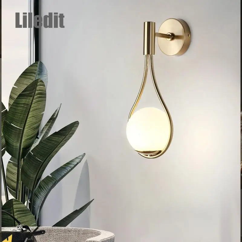 Modern LED Pendant Light Minimalist Bedside Lamp Living Room Metal Deocoration Nordic Style Light Fixture Bar Glass Hanging Lamp
Modern LED Pendant Light Minimalist Bedside Lamp Living Room Metal Deocoration Nordic Style Light Fixture Bar Glass Hanging Lamp