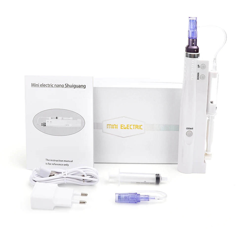 Hydra Injector Derma Pen 2 In 1 Nano Mesotherapy Microneedle Pen Mesogun Portable Smart Injector Pen Facial Treatment Machine
Hydra Injector Derma Pen 2 In 1 Nano Mesotherapy Microneedle Pen Mesogun Portable Smart Injector Pen Facial Treatment Machine