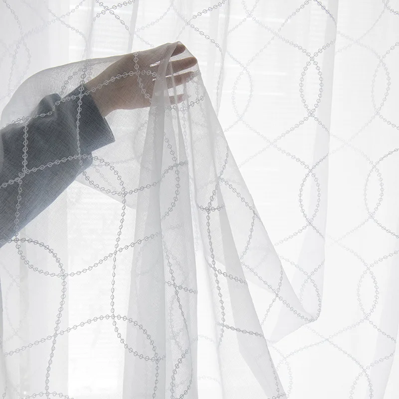White Moroccan Sheer curtain for Living room Transparent Window Curtain Tulle for bedrooms voile drapes
White Moroccan Sheer curtain for Living room Transparent Window Curtain Tulle for bedrooms voile drapes
