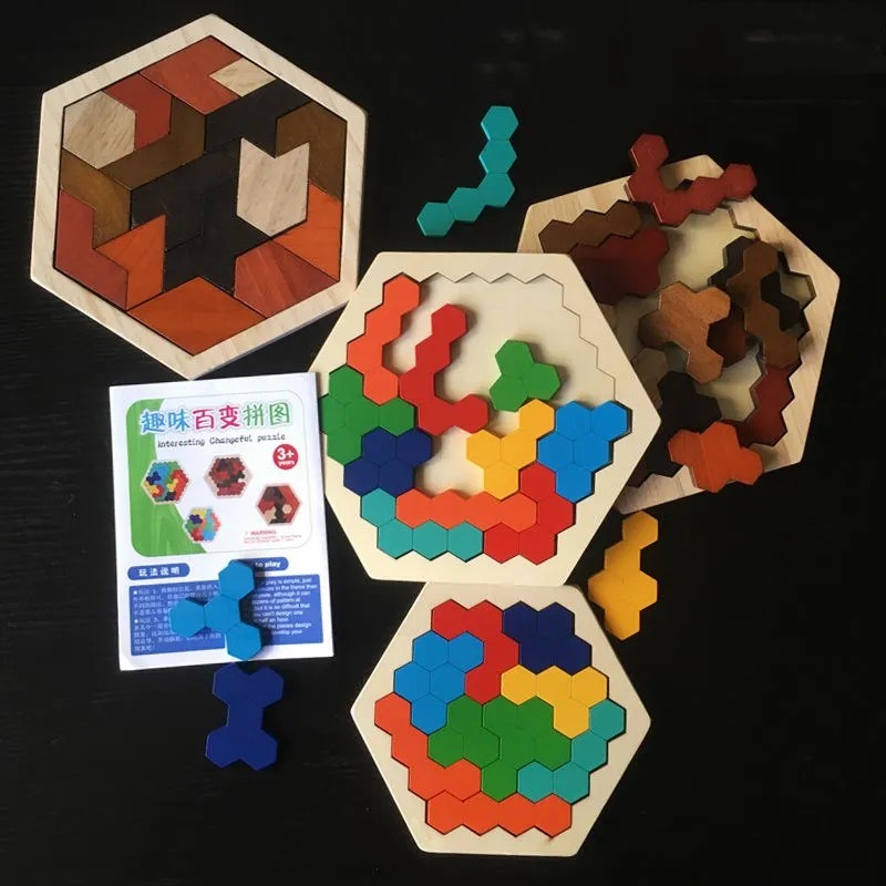Colorful 3D Puzzle Wooden Tangram Math Toys Tetris Game Children Pre-school Magination Intellectual Educational Toy for Kids
Colorful 3D Puzzle Wooden Tangram Math Toys Tetris Game Children Pre-school Magination Intellectual Educational Toy for Kids