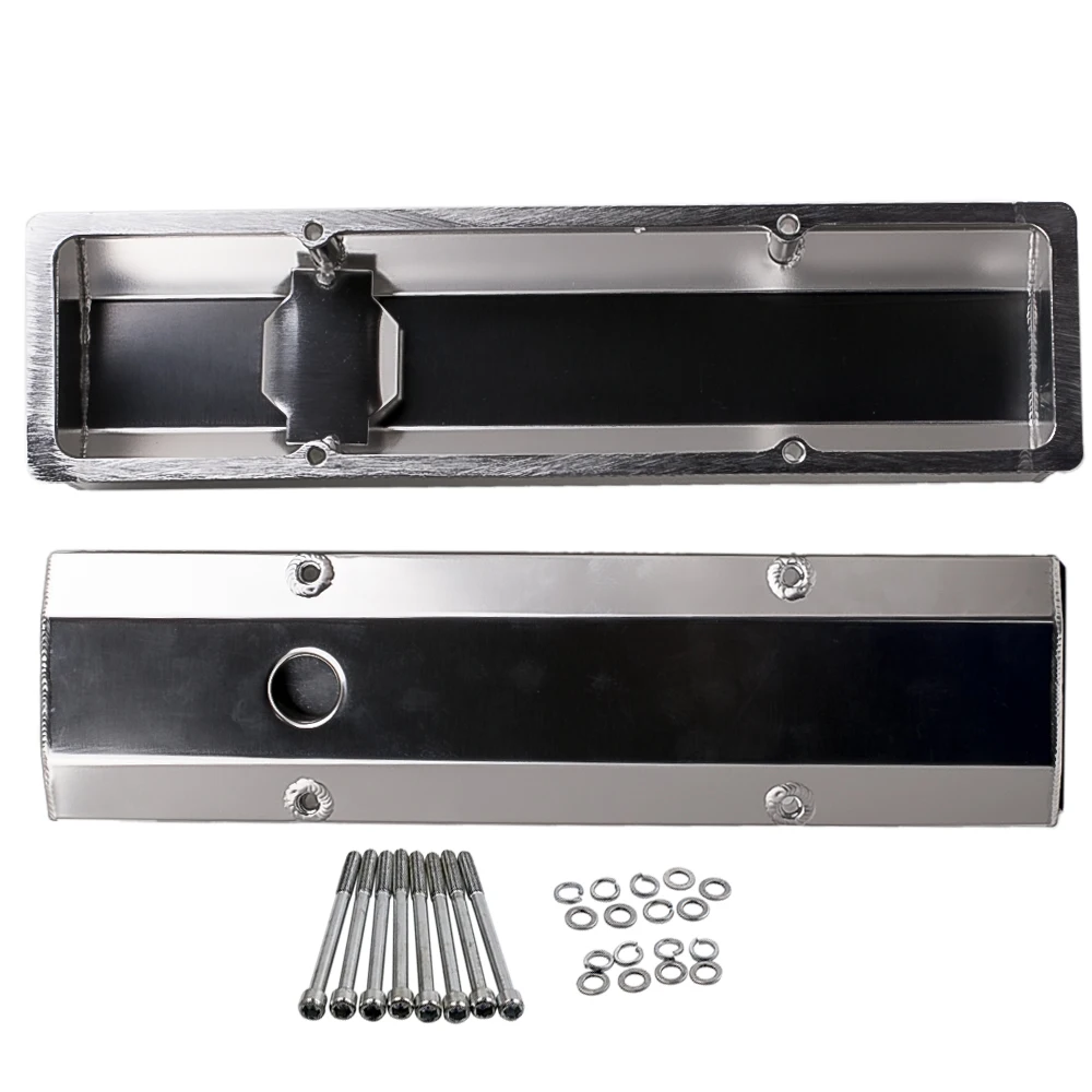 Малый блок изготовлен Алюминиевый клапан крышка для CHEVY SBC 283 302 305 327 350 400 
Малый блок изготовлен Алюминиевый клапан крышка для CHEVY SBC 283 302 305 327 350 400