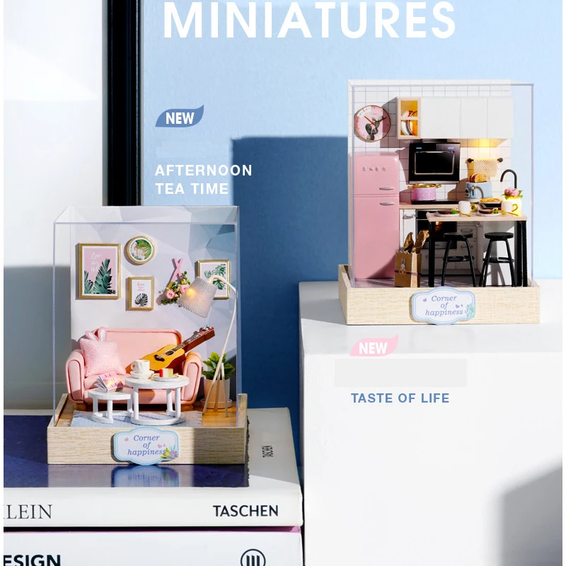 3D Mini Model Apartment DIY Doll House Wooden Mini Furniture House LED Accessories Set Toy Children's Birthday Toy Gift
3D Mini Model Apartment DIY Doll House Wooden Mini Furniture House LED Accessories Set Toy Children's Birthday Toy Gift