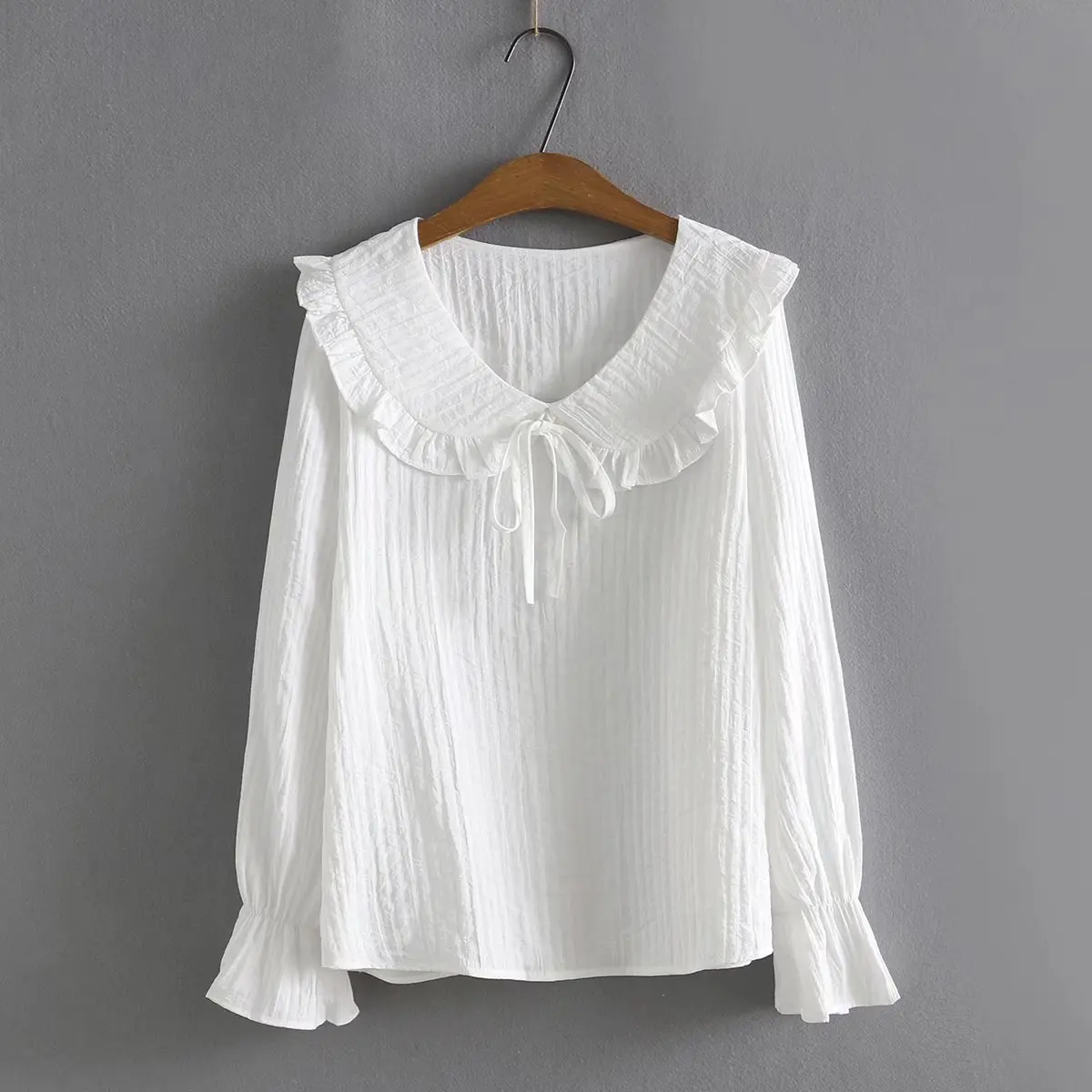 Plus size peter pan collar women blouse 2022 NEW spring autumn casual ladies white Violet peacock blue shirts female
Plus size peter pan collar women blouse 2022 NEW spring autumn casual ladies white Violet peacock blue shirts female