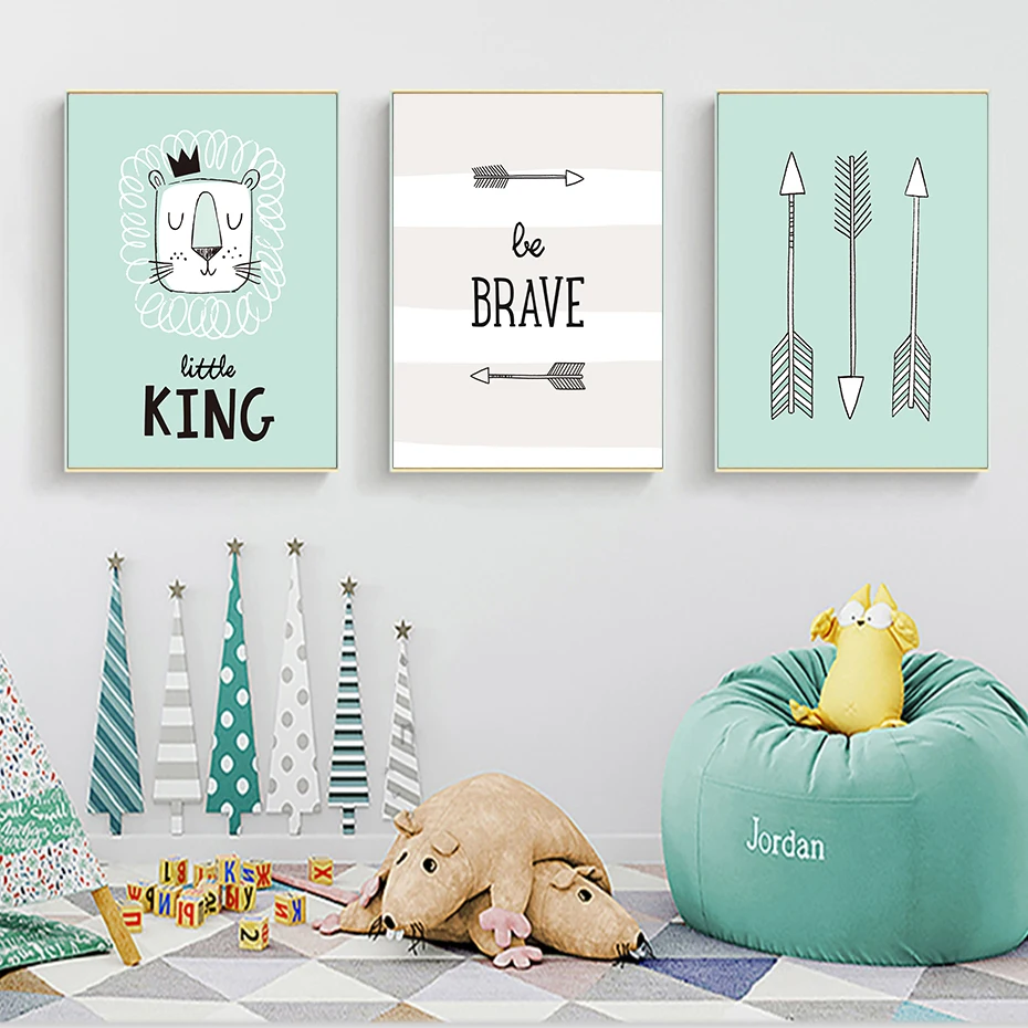 Cartoon Blue Lion Brave Arrow Nursery Boy Room Decor Canvas Painting Wall Art Poster Print Pictures New Baby Gift Home Decor
Cartoon Blue Lion Brave Arrow Nursery Boy Room Decor Canvas Painting Wall Art Poster Print Pictures New Baby Gift Home Decor