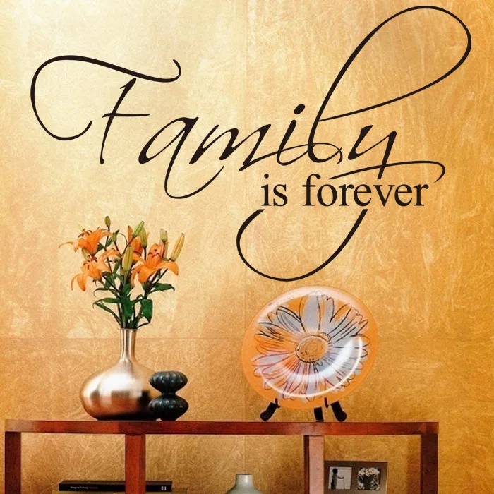 Family For EVER Wall Sticker Home Decors living room bedroom wall decorative stickers removable waterproof wall stickers
Family For EVER Wall Sticker Home Decors living room bedroom wall decorative stickers removable waterproof wall stickers