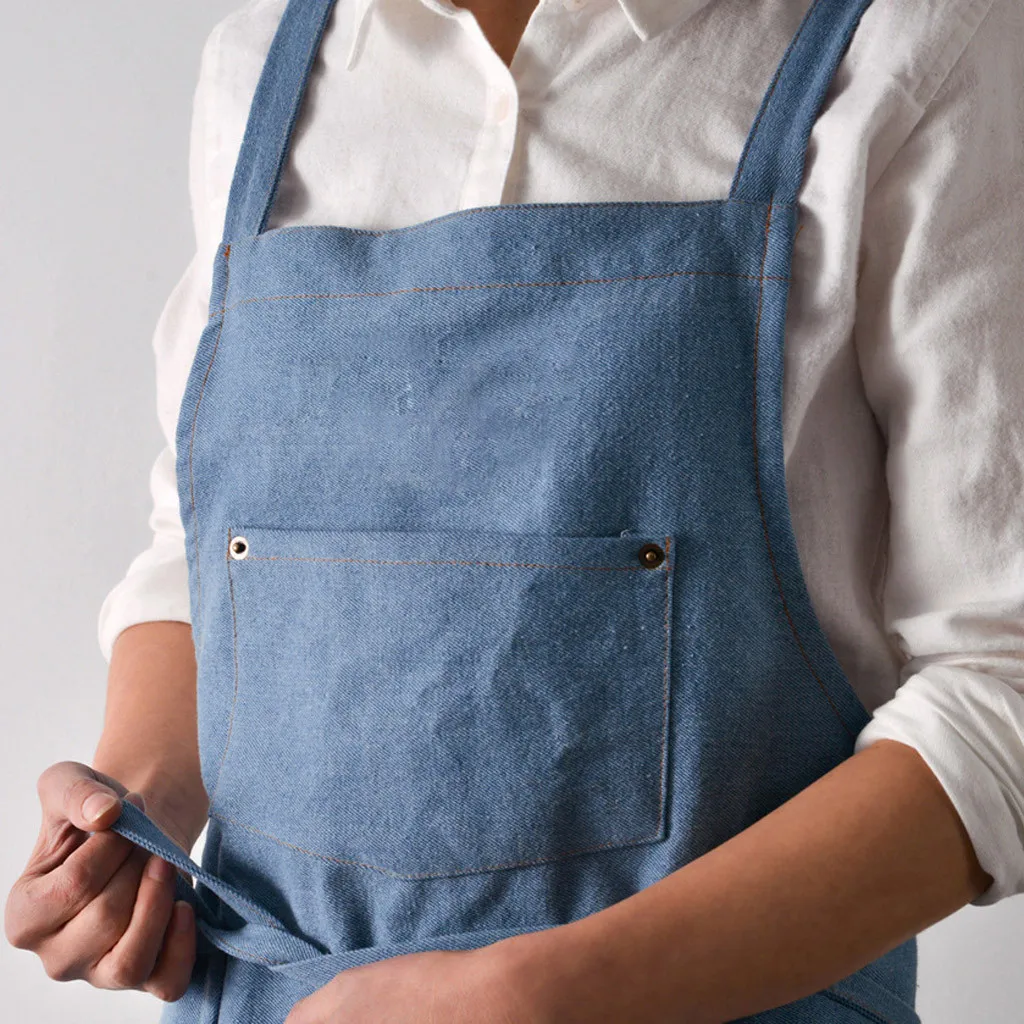 Men Women Unisex Cowboy Halter Stretchy Apron Casual Kitchen Sleeveless Anti-oil Apron Working Cooking cleaning Waist Bib
Men Women Unisex Cowboy Halter Stretchy Apron Casual Kitchen Sleeveless Anti-oil Apron Working Cooking cleaning Waist Bib