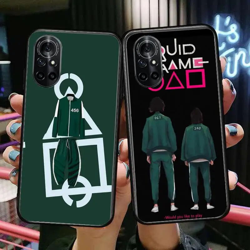 Squid Game Round Six Clear Phone Case For Huawei Honor 20 10 9 8A 7 5T X Pro Lite 5G Black Etui Coque Hoesjes Comic Fash desig
Squid Game Round Six Clear Phone Case For Huawei Honor 20 10 9 8A 7 5T X Pro Lite 5G Black Etui Coque Hoesjes Comic Fash desig
