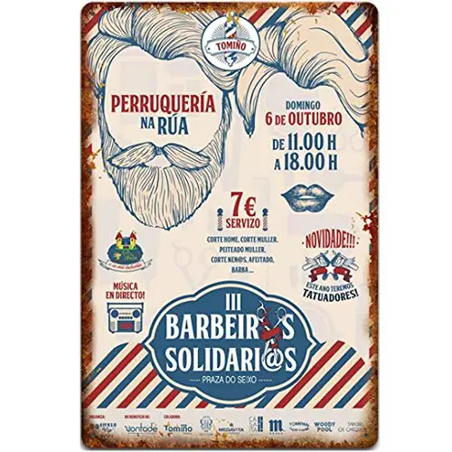 Original Retro Design Tin Metal Signs Wall Art | Thick Tinplate Print Poster Wall Decoration for Barber Shop
Original Retro Design Tin Metal Signs Wall Art | Thick Tinplate Print Poster Wall Decoration for Barber Shop