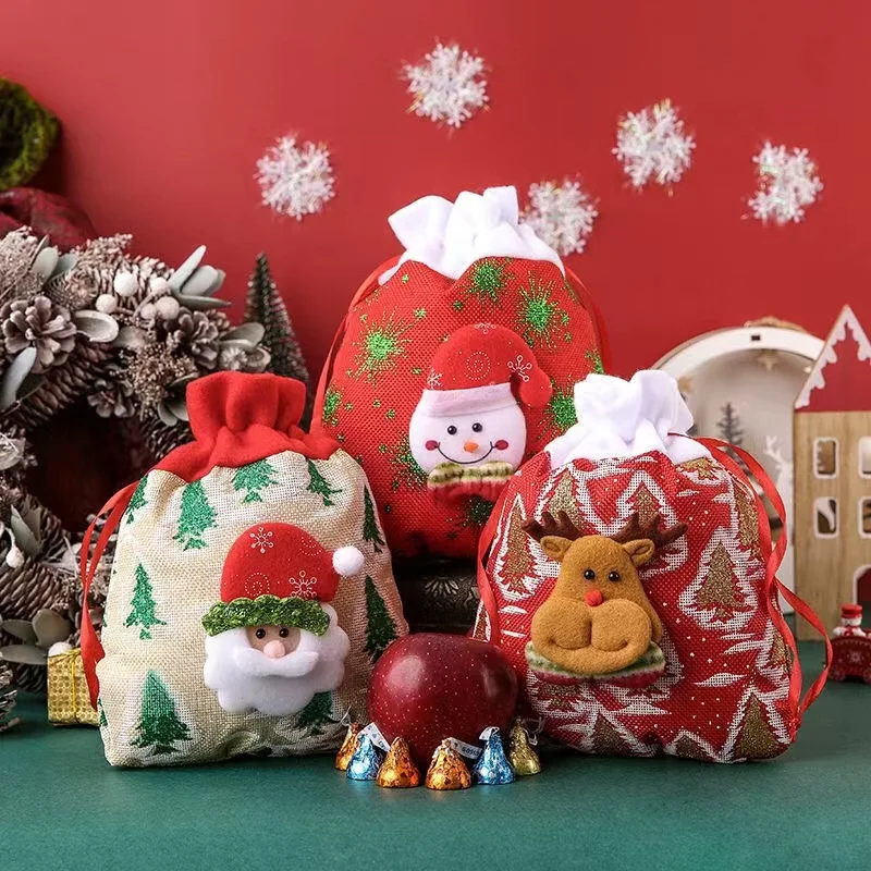 Christmas Santa Sack High Quality Christmas Goods Gift Bag Santa Claus Printed New Year's Decorations Noel Decoration 2021
Christmas Santa Sack High Quality Christmas Goods Gift Bag Santa Claus Printed New Year's Decorations Noel Decoration 2021