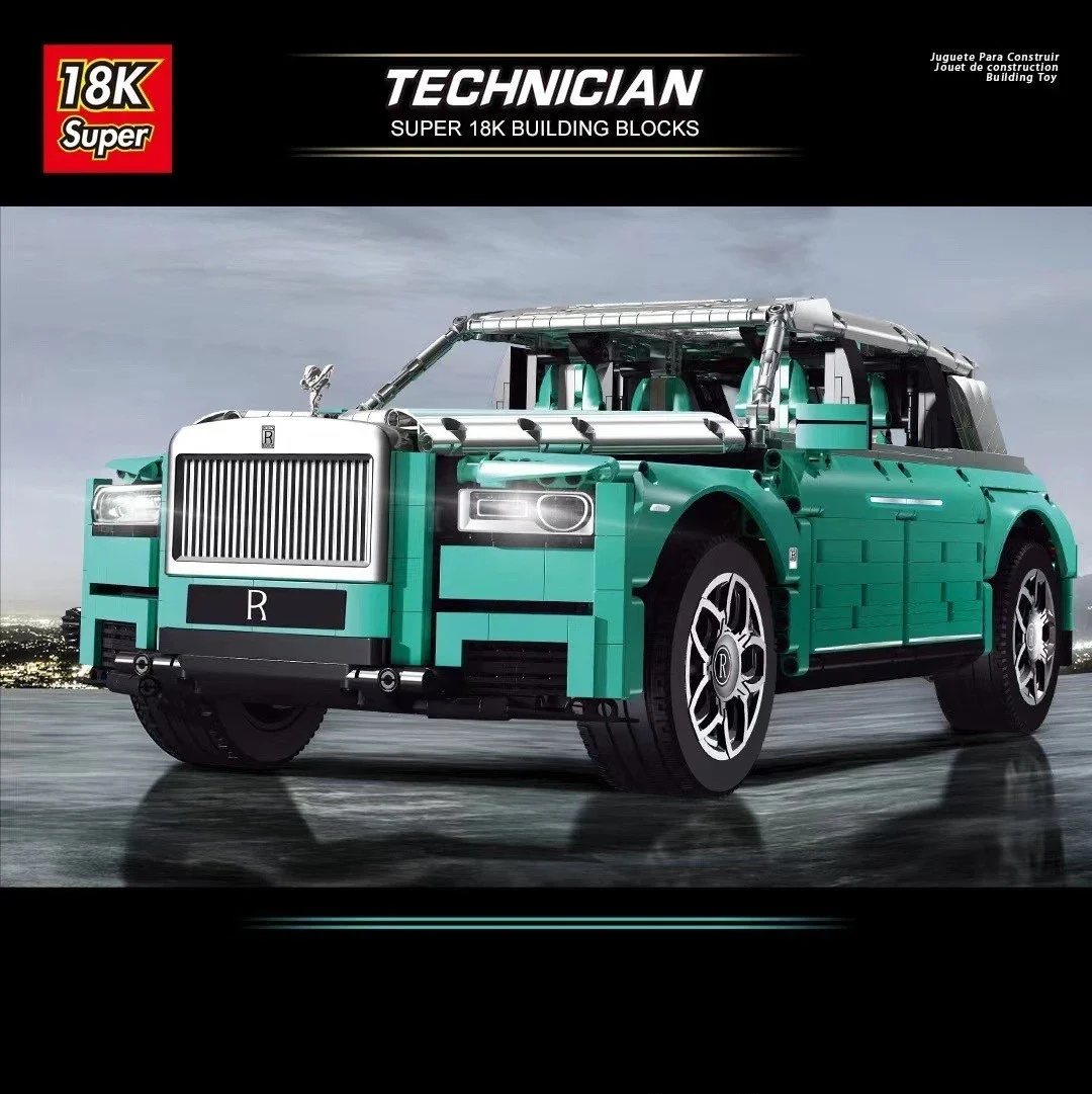 Super18k K93 технический роскошный автомобиль в рулонах, автомобиль, гоночный автомобиль, строительный блок, высокотехнологичный автомобиль, иг...
Super18k K93 технический роскошный автомобиль в рулонах, автомобиль, гоночный автомобиль, строительный блок, высокотехнологичный автомобиль, иг...