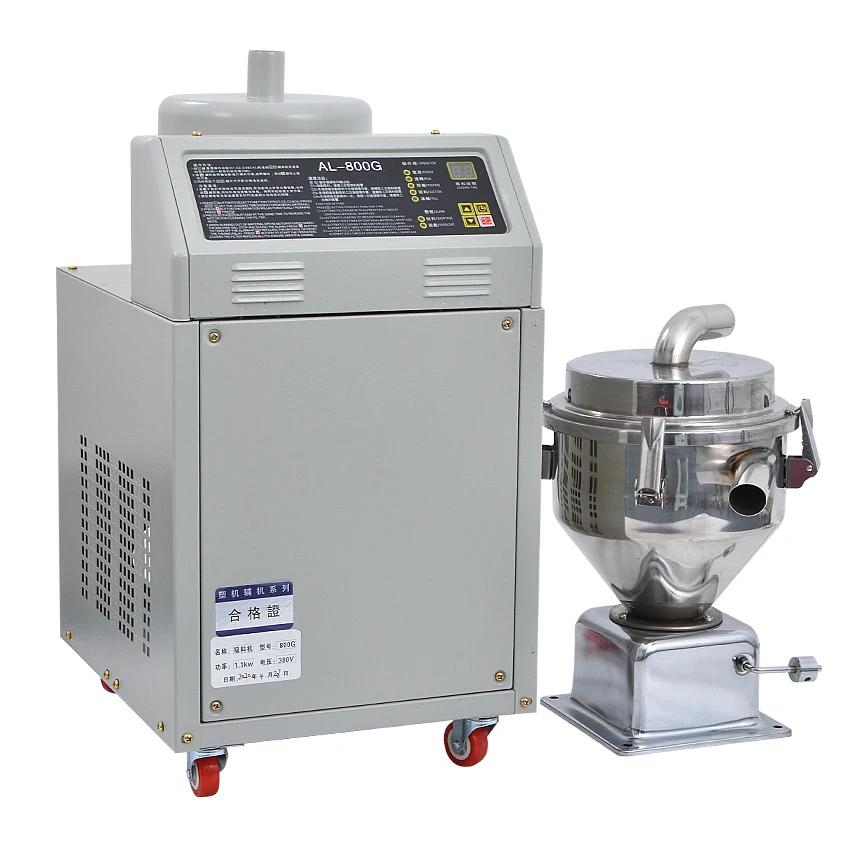 

AL-800G Vacuum Feeder Suction Machine Automatic Feeding Machine Plastic Material Feeding Machine With 7.5L Hopper 380V 1.1KW