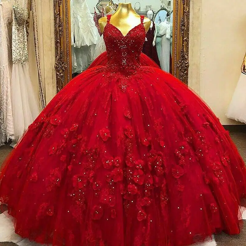 New Vintage Burgundy Quinceanera Dresses Sweetheart Lace Appliques Flowers Crystal Beads Plus Size Puffy Ball Gown Party Prom Ev
New Vintage Burgundy Quinceanera Dresses Sweetheart Lace Appliques Flowers Crystal Beads Plus Size Puffy Ball Gown Party Prom Ev