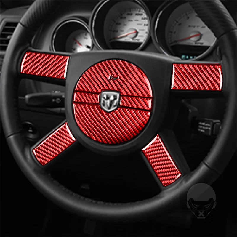 For Dodge Challenger 2008-2010 Steering Wheel Panel LOGO Trim Decal Carbon Fiber Sticker Car Styling Accessories
For Dodge Challenger 2008-2010 Steering Wheel Panel LOGO Trim Decal Carbon Fiber Sticker Car Styling Accessories