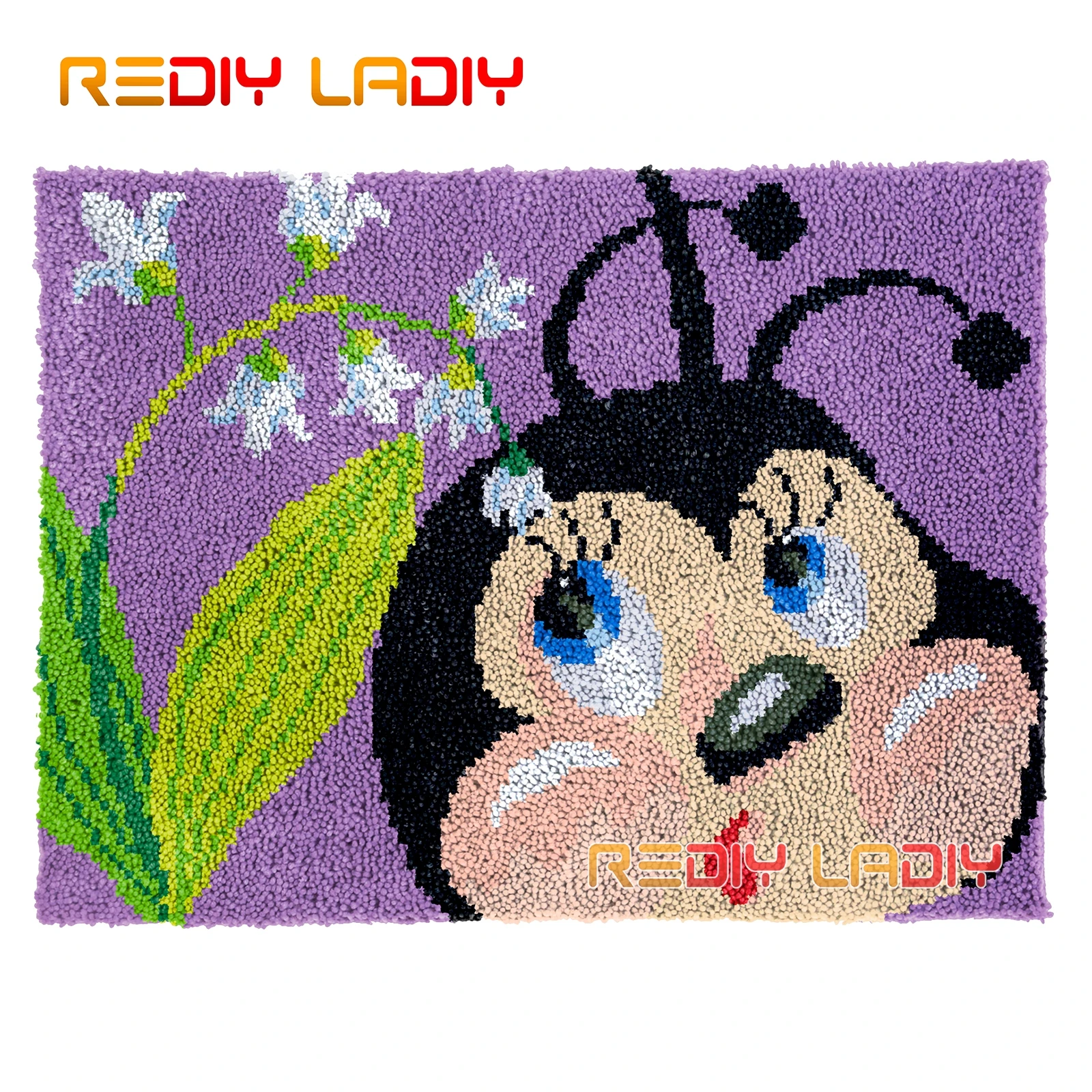 Latch Hook Rug Cartoon Bee DIY Carpet Rug Kits Chunky Yarn Cushion Crocheting Wall Tapestry Knitted Floor Mat Arts & Crafts
Latch Hook Rug Cartoon Bee DIY Carpet Rug Kits Chunky Yarn Cushion Crocheting Wall Tapestry Knitted Floor Mat Arts & Crafts