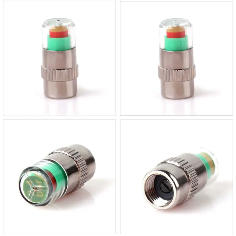 4Pcs/set Car Auto Tire Chromed Brand New Metal 36PSI Timely Alert Pressure Monitor Valve Stem Cap Sensor Indicator 3 Color Alert
4Pcs/set Car Auto Tire Chromed Brand New Metal 36PSI Timely Alert Pressure Monitor Valve Stem Cap Sensor Indicator 3 Color Alert