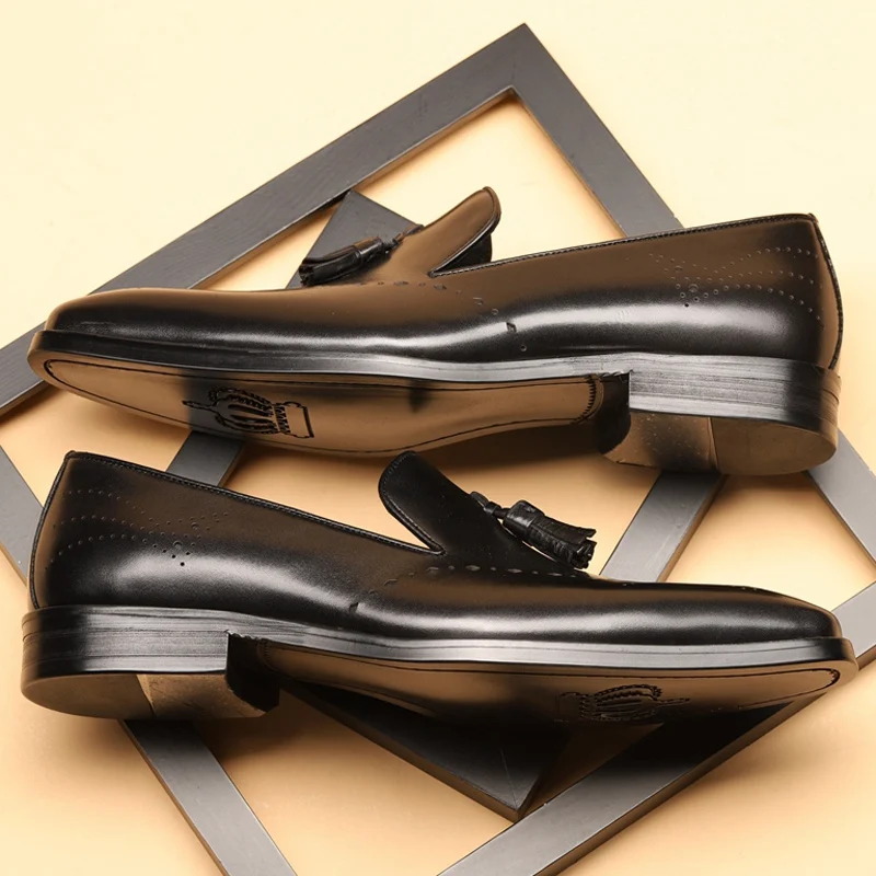 Summer Design Handmade Man Casual Shoes Genuine Leather Comfortable Loafers Square Toe Slip on Men's Breathable Flats DX133
Summer Design Handmade Man Casual Shoes Genuine Leather Comfortable Loafers Square Toe Slip on Men's Breathable Flats DX133