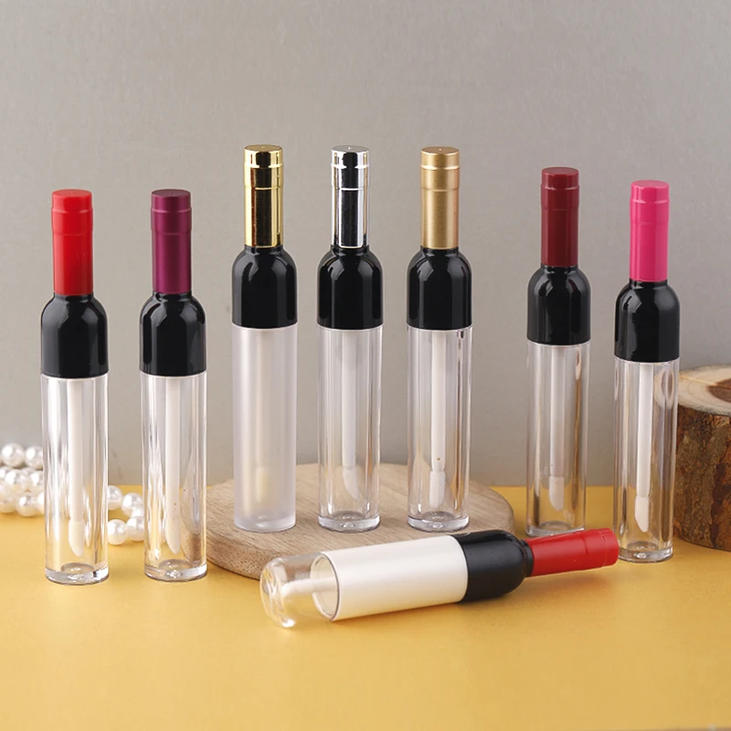 5Pcs 4.5ml Wine Bottle Shaped Lip Gloss Tube Lips Balm Bottle Container Refillable Empty Bottles Makeup Organizer Tools
5Pcs 4.5ml Wine Bottle Shaped Lip Gloss Tube Lips Balm Bottle Container Refillable Empty Bottles Makeup Organizer Tools