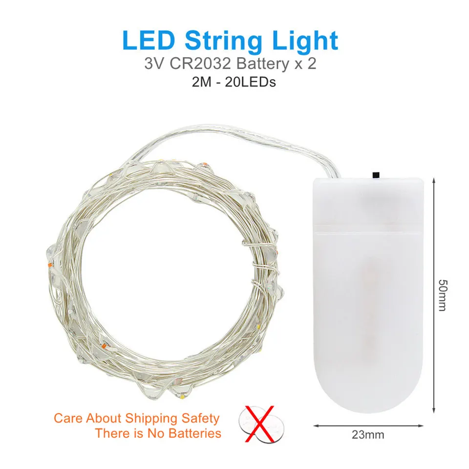 Fairy Lights Outdoor/Indoor LED String Light White RGB LED String Garland for Holiday Wedding Party Flower Gift Decoration
Fairy Lights Outdoor/Indoor LED String Light White RGB LED String Garland for Holiday Wedding Party Flower Gift Decoration