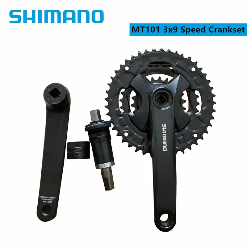 Шатуны Shimano ALIVIO MT101, 3 × 9 скоростей, FC-MT101, 170 мм, 40-30-22T, для горного велосипеда, Аксессуары для велосипеда
Шатуны Shimano ALIVIO MT101, 3 × 9 скоростей, FC-MT101, 170 мм, 40-30-22T, для горного велосипеда, Аксессуары для велосипеда