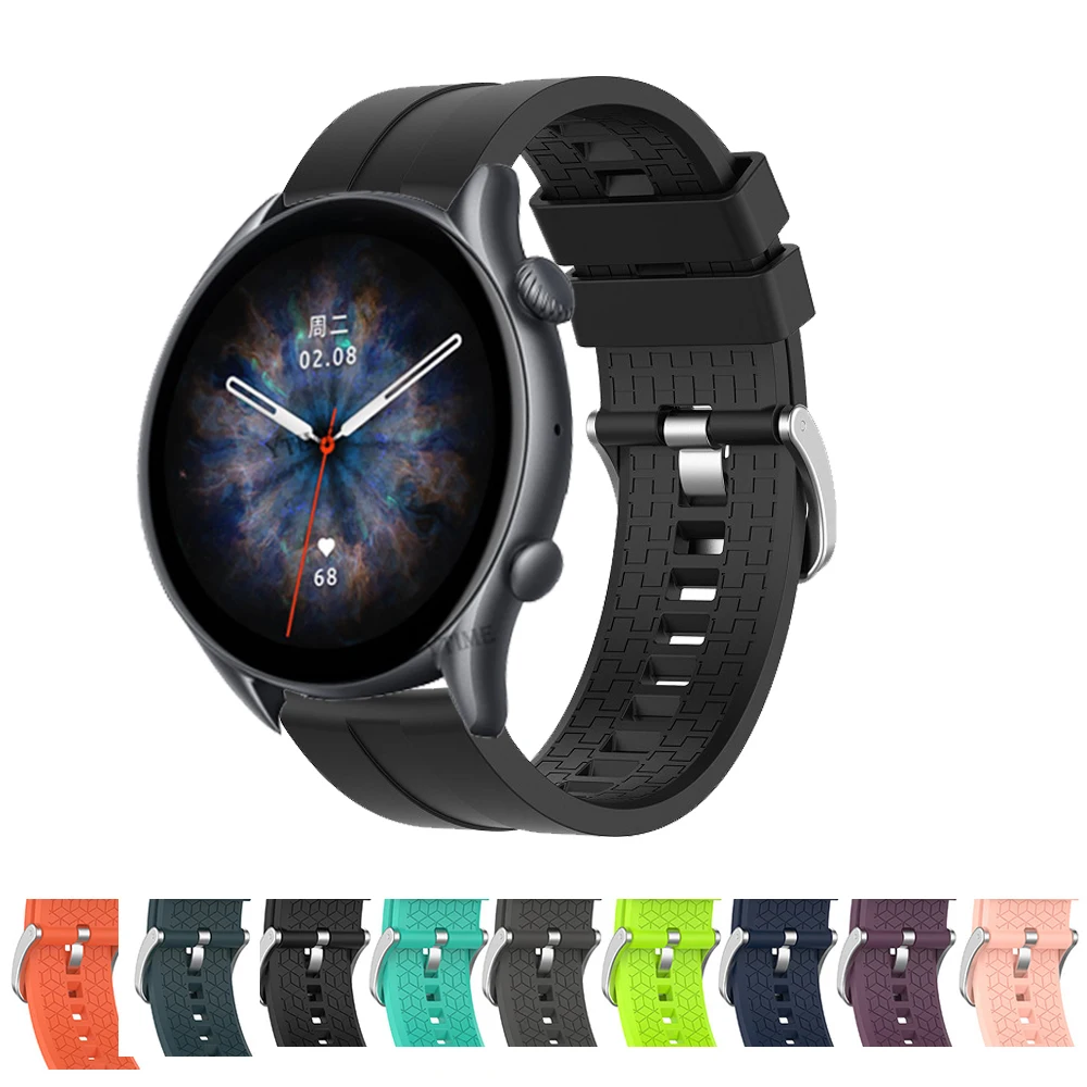 Ремешок силиконовый для Huami Amazfit GTR 3 Pro GTR3 GTR2, сменный Браслет для наручных часов, 22 мм браслет для часов Amazfit GTR 2e
Ремешок силиконовый для Huami Amazfit GTR 3 Pro GTR3 GTR2, сменный Браслет для наручных часов, 22 мм браслет для часов Amazfit GTR 2e