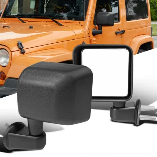 Черные ручные боковые зеркала для Jeep 07-18 Wrangler JK, левые и правые автомобильные аксессуары
Черные ручные боковые зеркала для Jeep 07-18 Wrangler JK, левые и правые автомобильные аксессуары