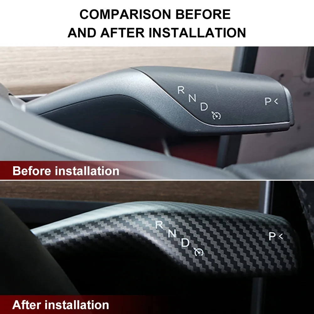 Car Wiper Lever Decorative Sticker black red Column shift protection cover Car Styling Interior Decoration for Tesla Model 3
Car Wiper Lever Decorative Sticker black red Column shift protection cover Car Styling Interior Decoration for Tesla Model 3