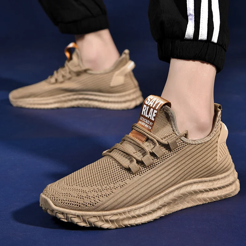 Flying woven sports shoes men's Korean fashion casual shoes running shoes 2021 spring new men's shoes
Flying woven sports shoes men's Korean fashion casual shoes running shoes 2021 spring new men's shoes