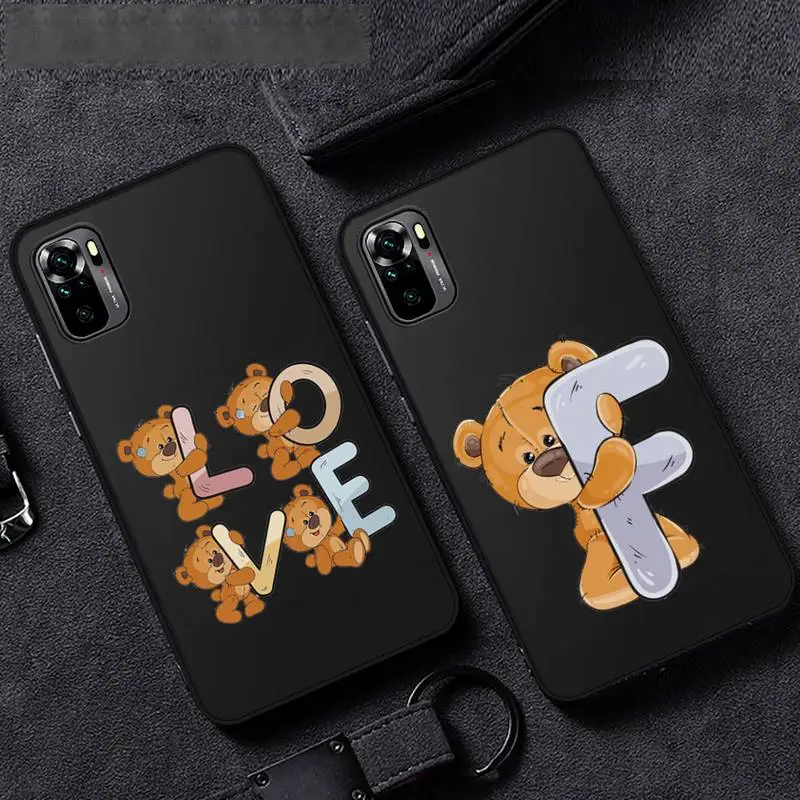 Luxury bear letters Phone Case For Xiaomi Mi Redmi Note 7 8 9 pro 8T 9T 9S 9A 10 Lite pro
Luxury bear letters Phone Case For Xiaomi Mi Redmi Note 7 8 9 pro 8T 9T 9S 9A 10 Lite pro