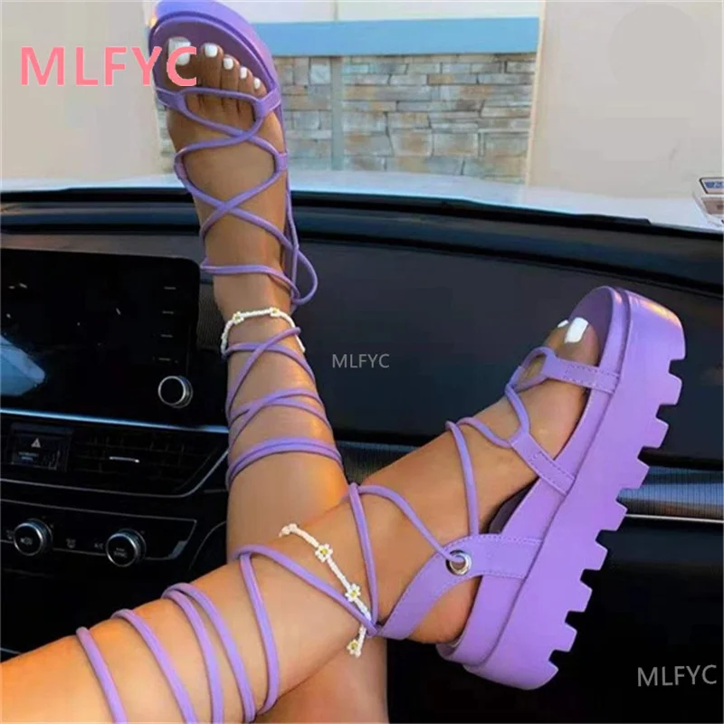 2022 new style summer slope with thick-soled ladies sandals fish mouth thick heel high heels lace-up women's slippers
2022 new style summer slope with thick-soled ladies sandals fish mouth thick heel high heels lace-up women's slippers