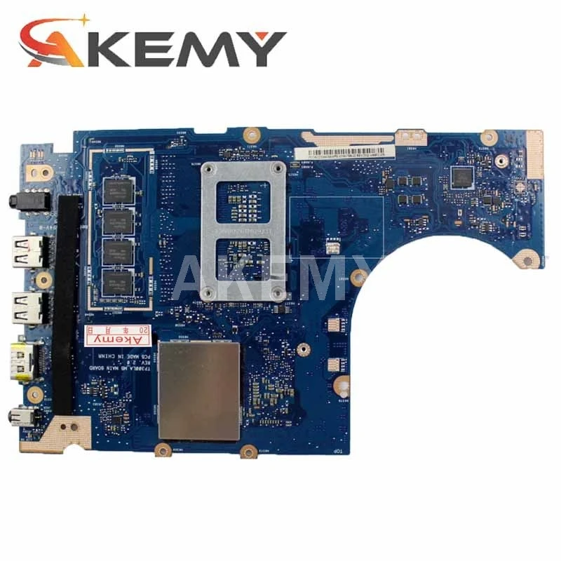 Akemy NEW TP300LJ Mainboard For ASUS TP300LJ TP300LD TP300L Q302L Laotop Motherboard W/ I3-5005 CPU 4G RAM GT920M
Akemy NEW TP300LJ Mainboard For ASUS TP300LJ TP300LD TP300L Q302L Laotop Motherboard W/ I3-5005 CPU 4G RAM GT920M