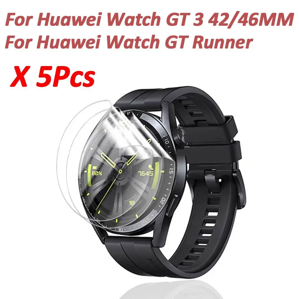 Мягкая защитная пленка 5 шт. для Huawei Watch GT 3 46 мм GT Runner, Защитная пленка для экрана Huawei Watch GT3 42 мм
Мягкая защитная пленка 5 шт. для Huawei Watch GT 3 46 мм GT Runner, Защитная пленка для экрана Huawei Watch GT3 42 мм