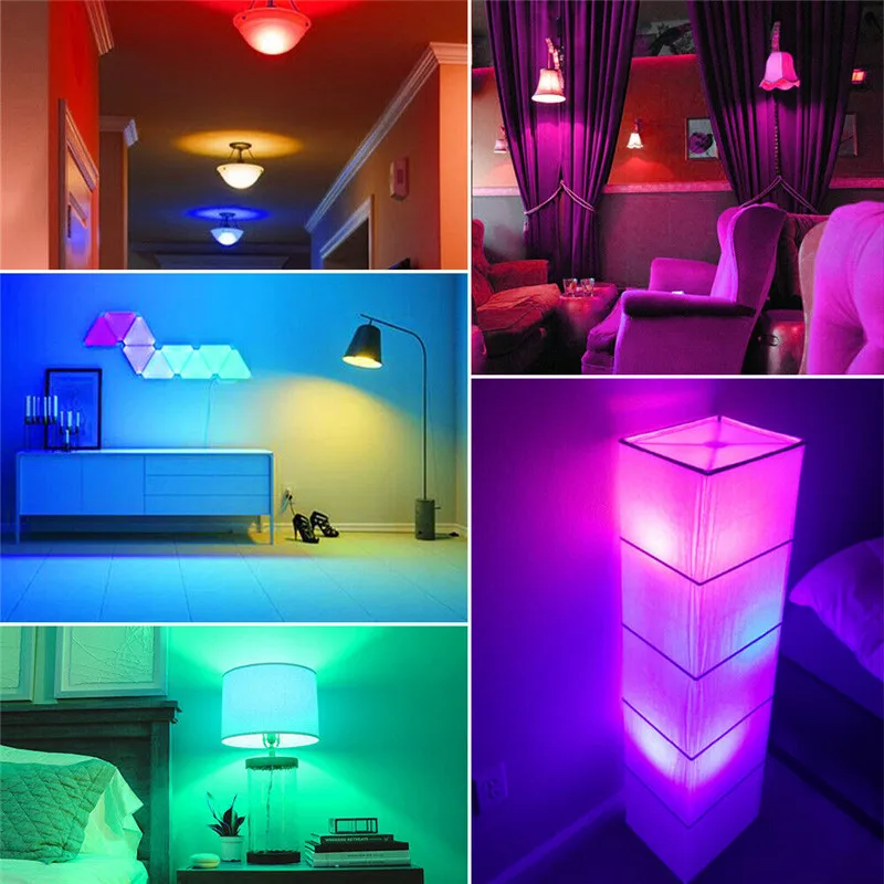 1/2/4pcs Smart E27 Ampoule LED Bulb RGB Light Wireless Bluetooth Audio Speaker Music Playing Dimmable Lamp with Remote Control
1/2/4pcs Smart E27 Ampoule LED Bulb RGB Light Wireless Bluetooth Audio Speaker Music Playing Dimmable Lamp with Remote Control
