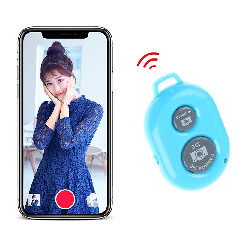 Bluetooth Remote Control Button Wireless Controller Self-Timer Camera Stick Shutter Release Phone Monopod Selfie for ios 
Bluetooth Remote Control Button Wireless Controller Self-Timer Camera Stick Shutter Release Phone Monopod Selfie for ios