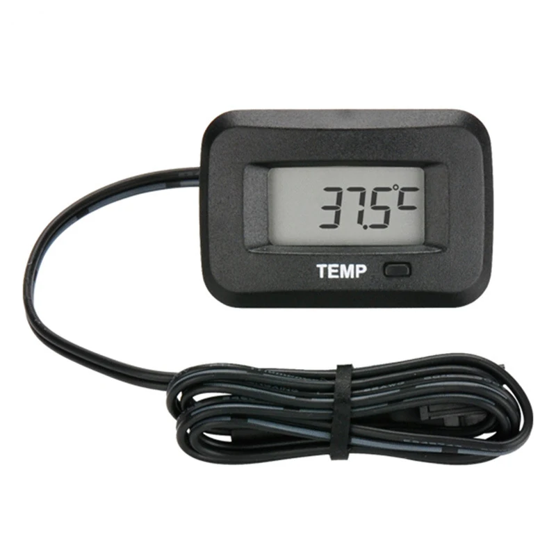 KKA-MT006 Thermometer with Digital Display for Motorcycle, Machine's Engine and Fan/AC
KKA-MT006 Thermometer with Digital Display for Motorcycle, Machine's Engine and Fan/AC