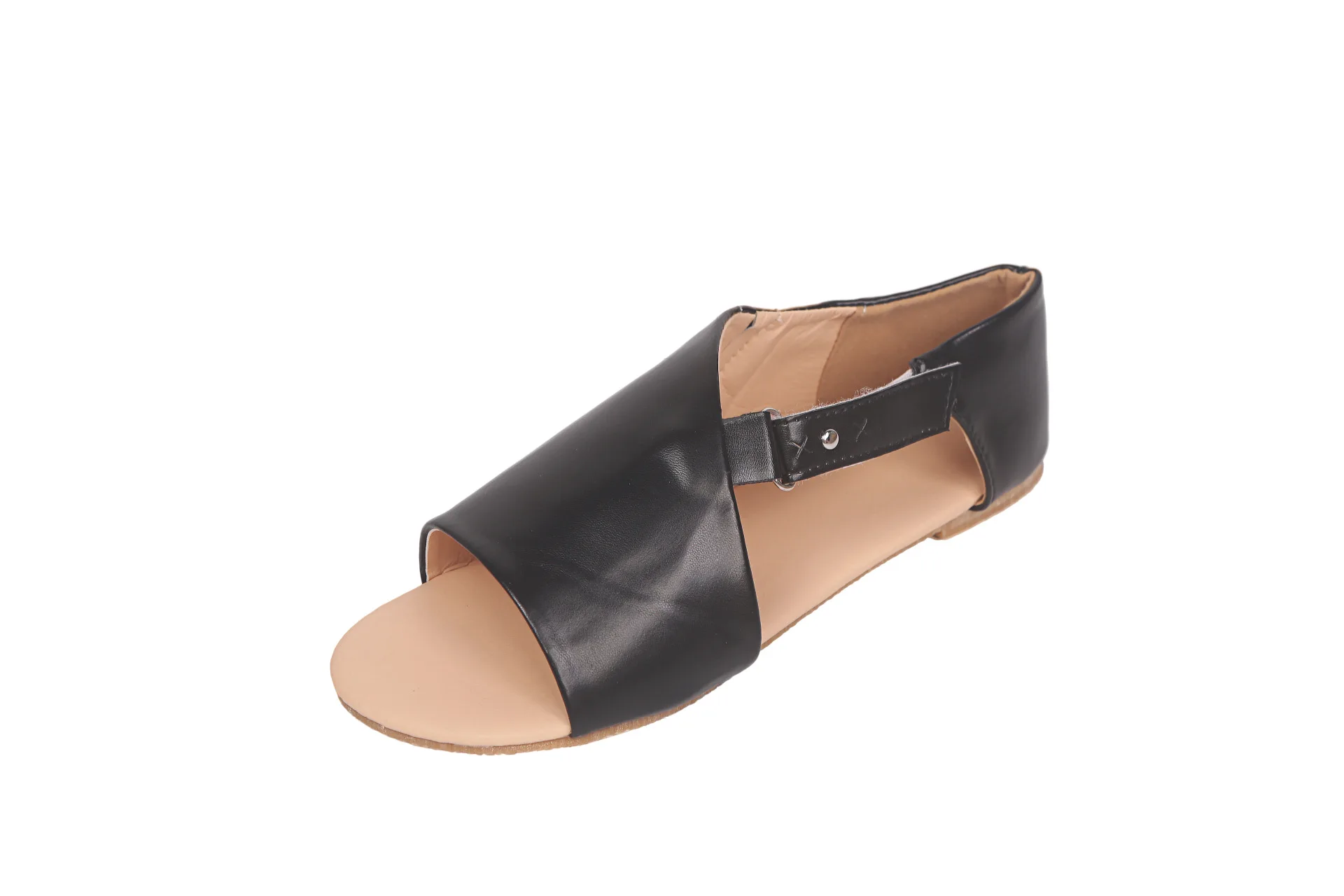 Spring and summer 2019 Europe and the United States trade size 35-43 buckle flat-bottomed ladies fishmouth sandals
Spring and summer 2019 Europe and the United States trade size 35-43 buckle flat-bottomed ladies fishmouth sandals