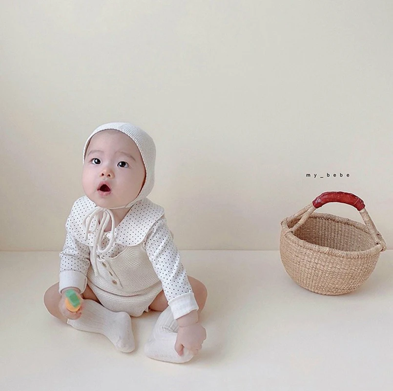 Fall Baby Knitted Romper Newborn Baby Boys Clothes Sleeveless Baby Romper Jumpsuit Girl Romper With Hat Infant Toddler Overalls
Fall Baby Knitted Romper Newborn Baby Boys Clothes Sleeveless Baby Romper Jumpsuit Girl Romper With Hat Infant Toddler Overalls