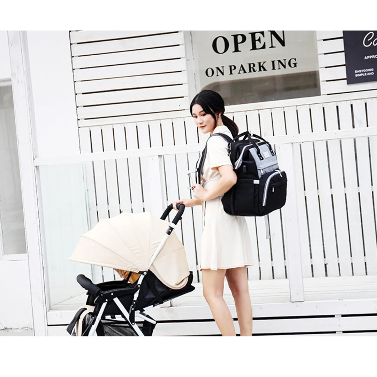 2 IN 1 Portable Mummy Bag Folding Cot Bed Crib Multifunctional Large-capacity Waterproof Baby Diaper Bag Traveling Backpack
2 IN 1 Portable Mummy Bag Folding Cot Bed Crib Multifunctional Large-capacity Waterproof Baby Diaper Bag Traveling Backpack