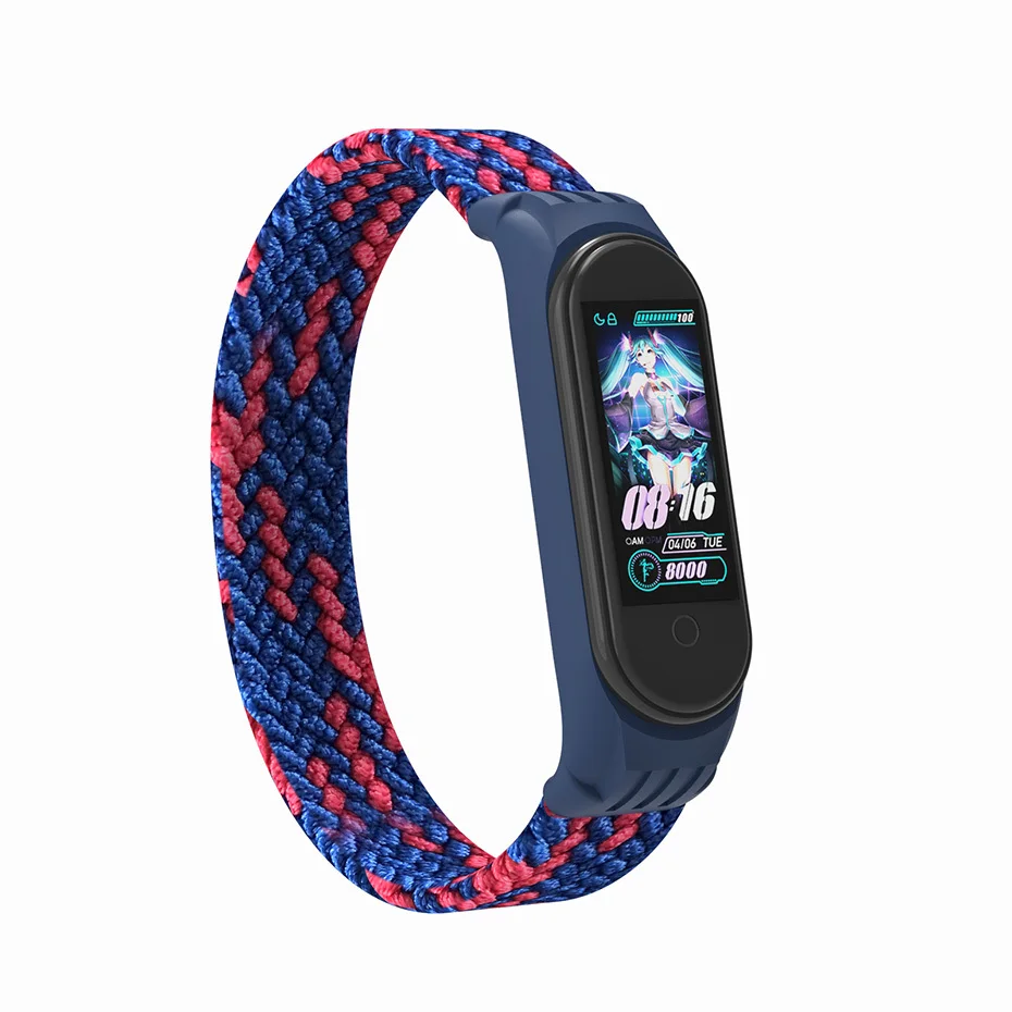 Nylon Loop Strap for Xiaomi MI Band 5 4 3 Sport Breathable Replacement Wristband for MI Band 5 Smart Watch Bracelet Accessories
Nylon Loop Strap for Xiaomi MI Band 5 4 3 Sport Breathable Replacement Wristband for MI Band 5 Smart Watch Bracelet Accessories