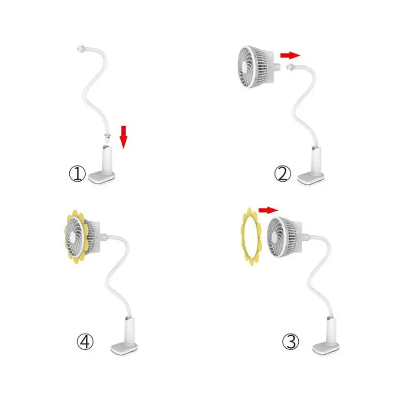Portable Clip on Mini USB Fan Baby Bed Pushchair Flexible USB Fan Desktop Personal PC Laptop Fan Electric Fan
Portable Clip on Mini USB Fan Baby Bed Pushchair Flexible USB Fan Desktop Personal PC Laptop Fan Electric Fan