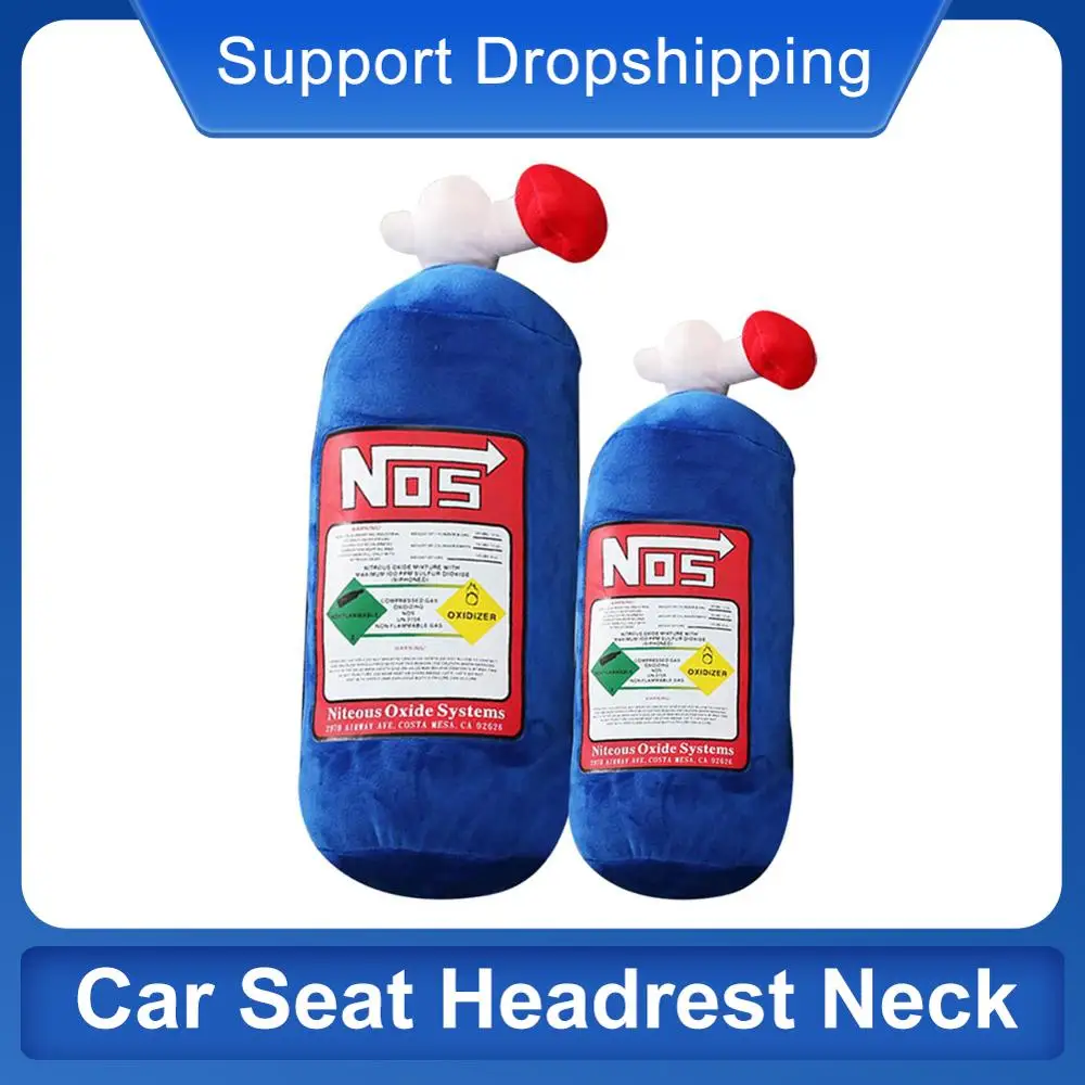 NOS Car Seat Headrest Car Neck Comfortable Innovative Bottle Pillow Toy Cushion Backrest Seat Decor Reposacabezas Headrest 2020
NOS Car Seat Headrest Car Neck Comfortable Innovative Bottle Pillow Toy Cushion Backrest Seat Decor Reposacabezas Headrest 2020