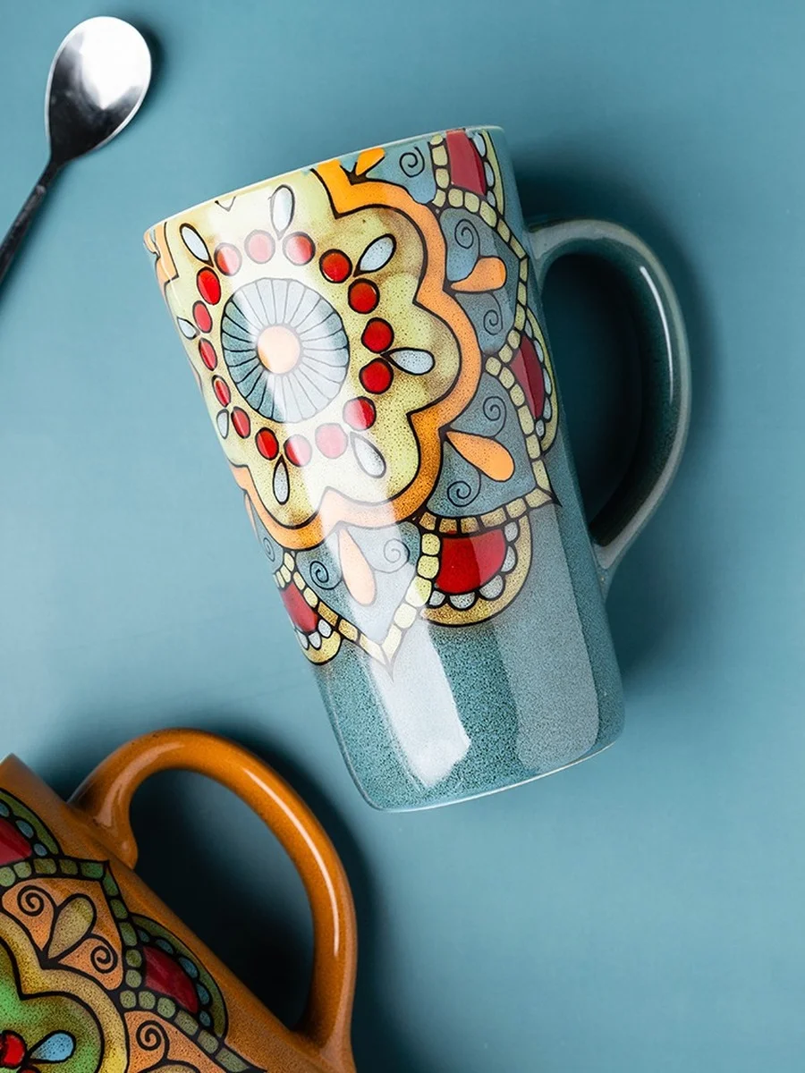 Vintage Print Mug Coffee Creative Ceramic travel Breakfast Reusable espresso Mug Nordic Tazze Colazione Bar Supplies DL50MK
Vintage Print Mug Coffee Creative Ceramic travel Breakfast Reusable espresso Mug Nordic Tazze Colazione Bar Supplies DL50MK