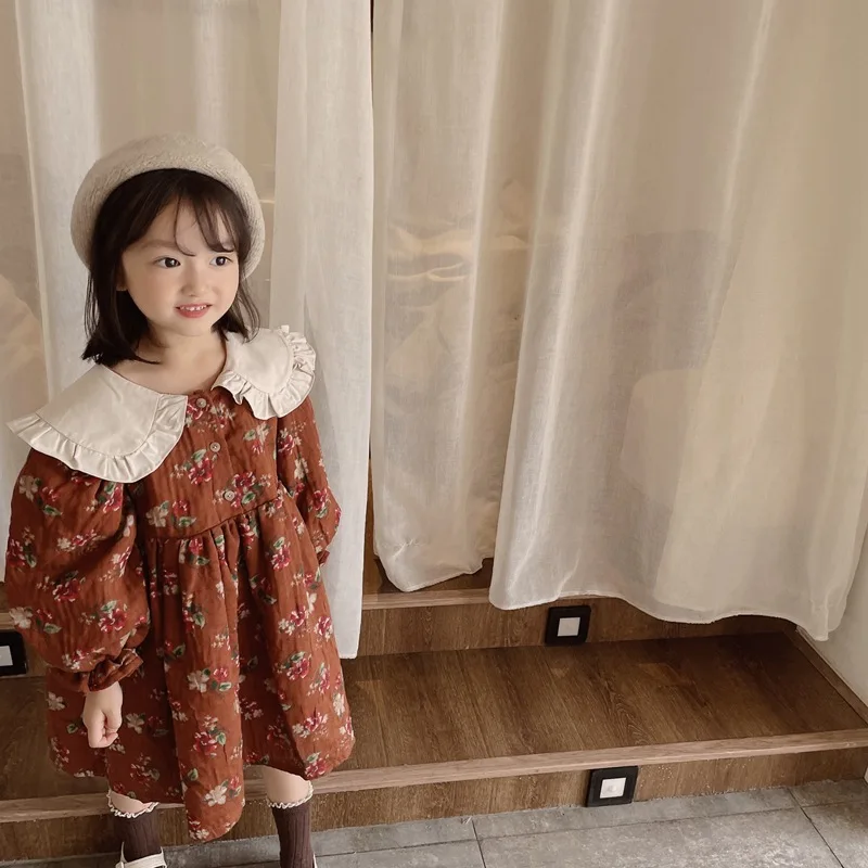 Girl Dress Kids Baby Party Evening Gown 2021 Floral Warm Plus Velvet Thicken Winter Autumn Princess Long Sleeve Children Clothin
Girl Dress Kids Baby Party Evening Gown 2021 Floral Warm Plus Velvet Thicken Winter Autumn Princess Long Sleeve Children Clothin