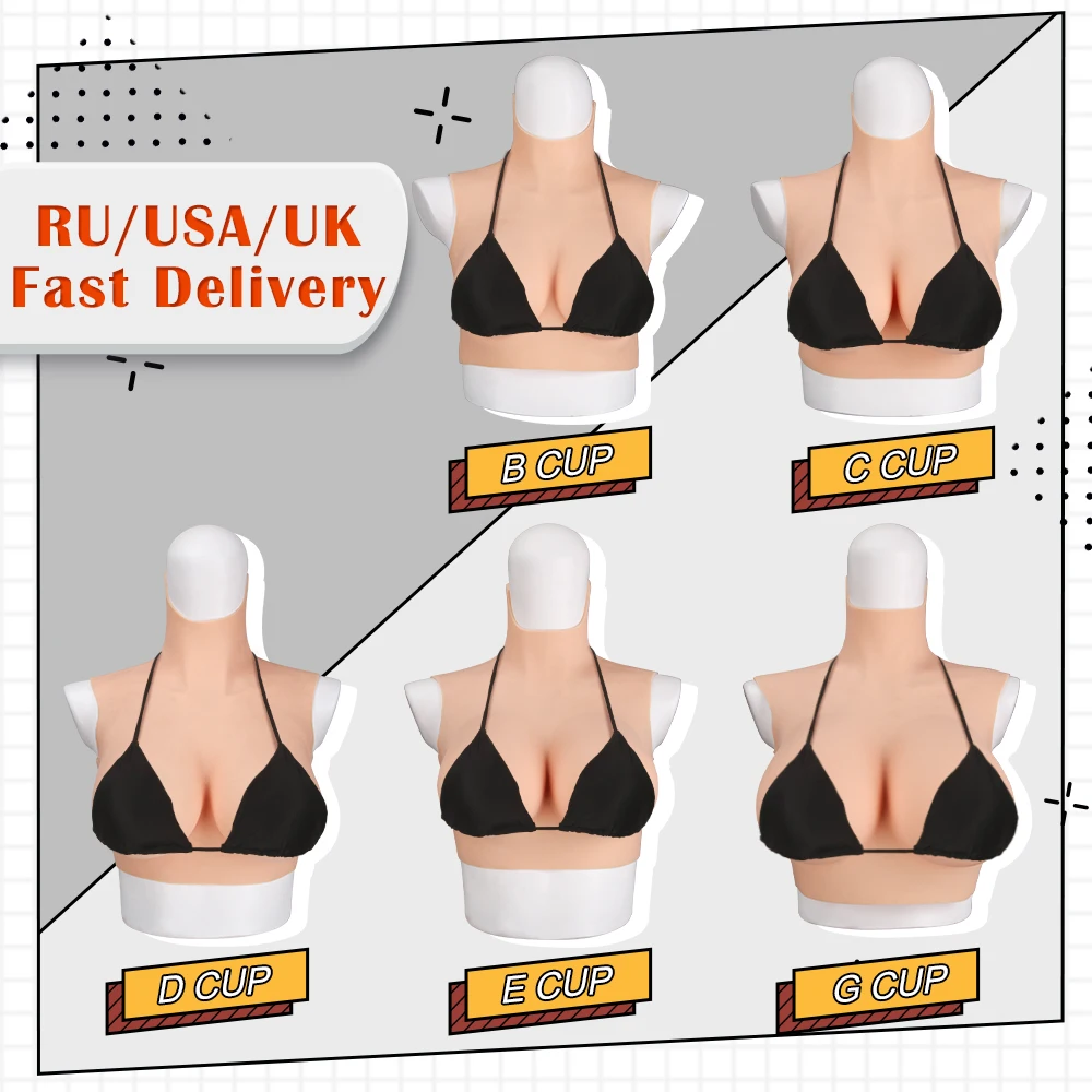 CYOMI BCDEG CUP Lifelike Soft Silicone Breast Forms enhancers Mastectomy Boob Prosthesis Fit for Crossdressers drag queen 4G
CYOMI BCDEG CUP Lifelike Soft Silicone Breast Forms enhancers Mastectomy Boob Prosthesis Fit for Crossdressers drag queen 4G